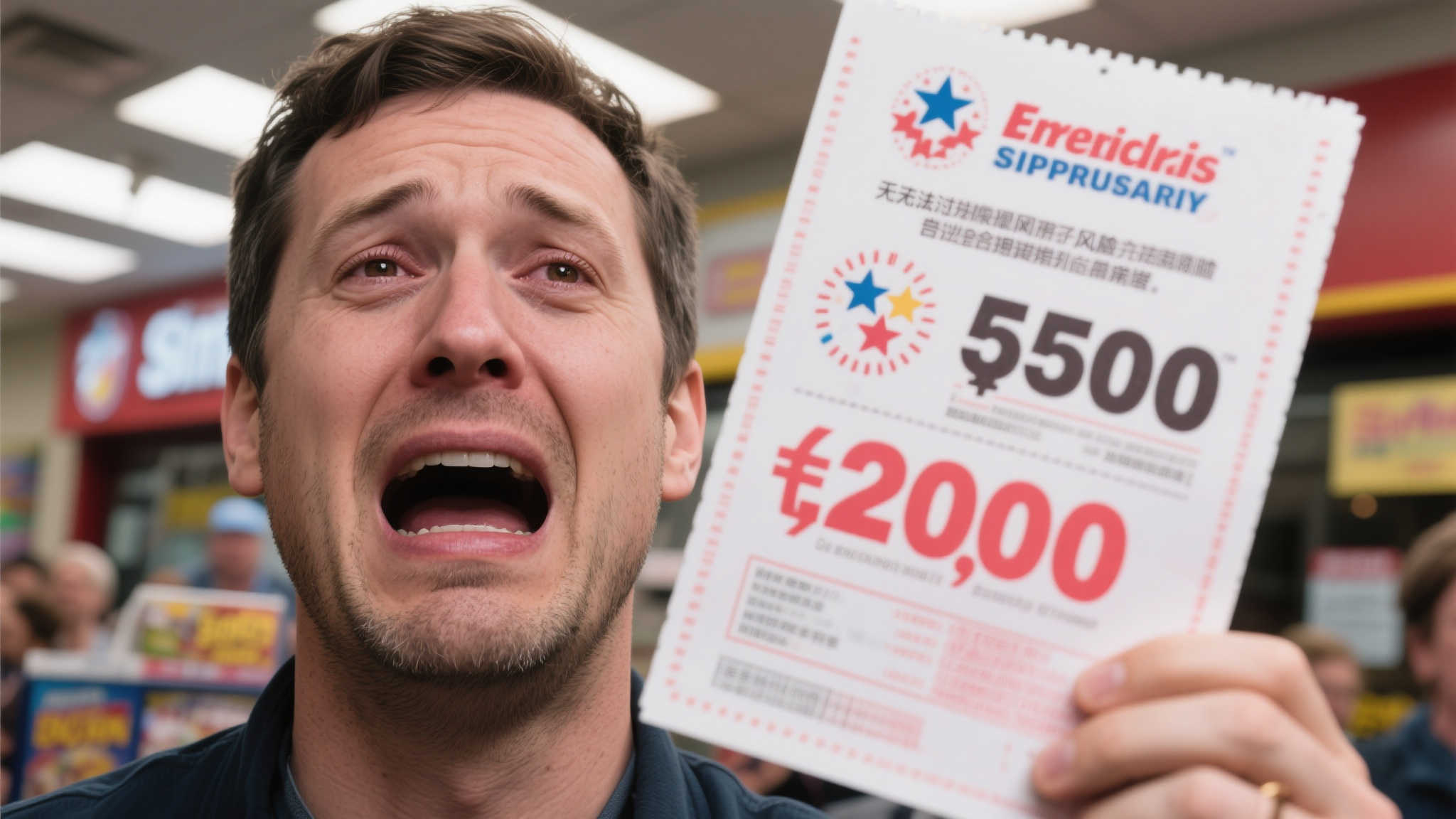 男子全副武装领走双色球801万奖金：怕路上被抢