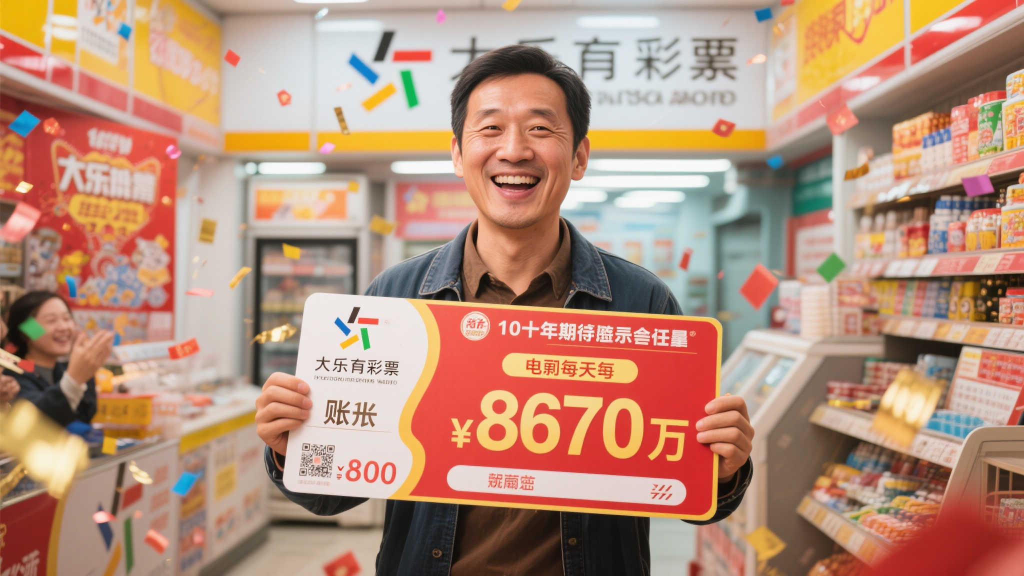 男子梦想成真：苦盼10余年终揽大乐透867万大奖！