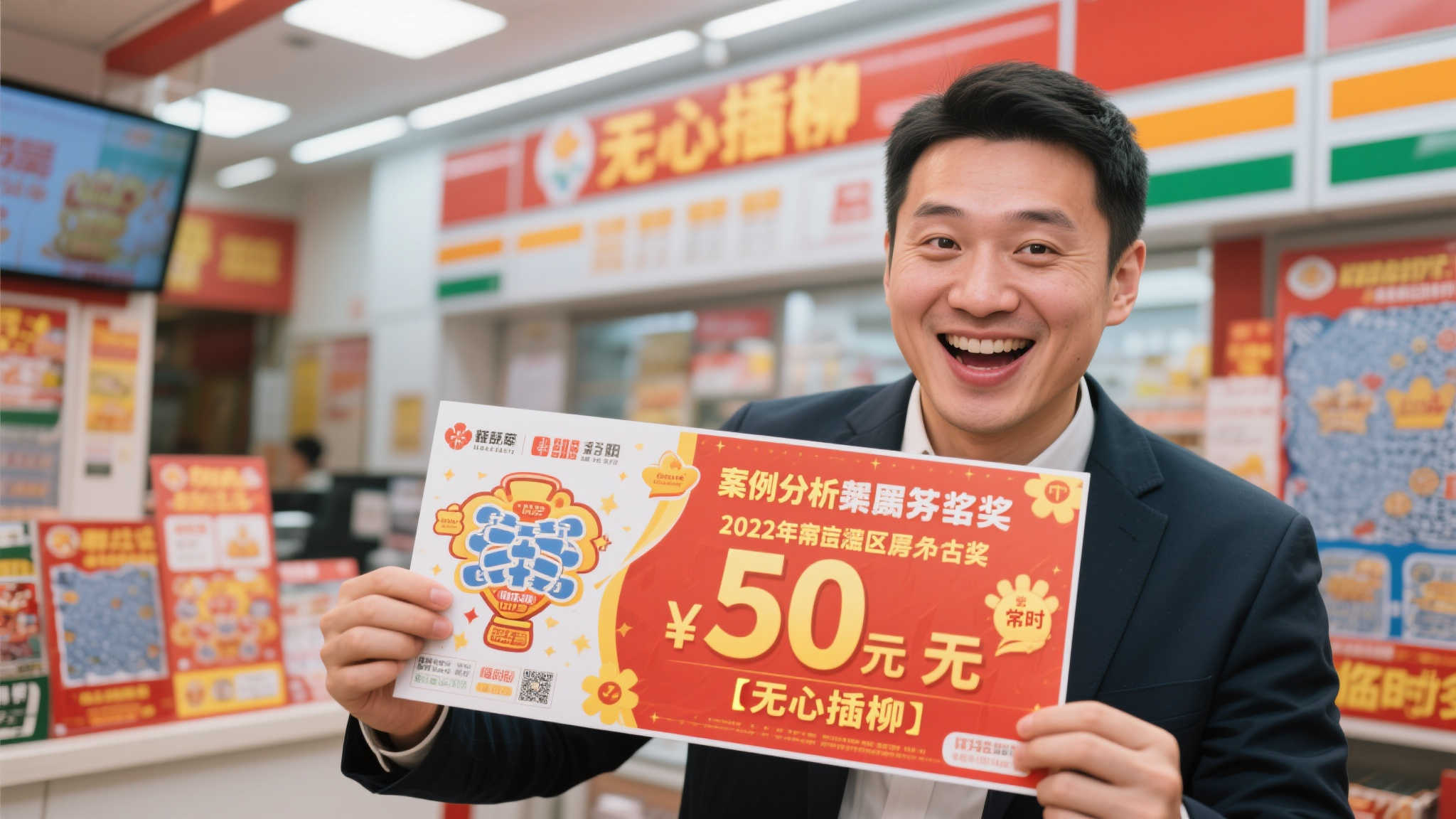 年轻小伙喜中福彩百万大奖现场狂欢:平时很少购彩 年轻小伙喜中福彩百万大奖现场狂欢:平时很少购彩