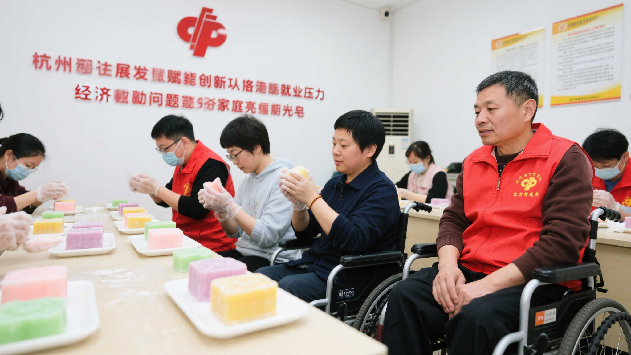 杭州福彩助力残障人士开创制皂新希望，打破偏见实现消费新保障