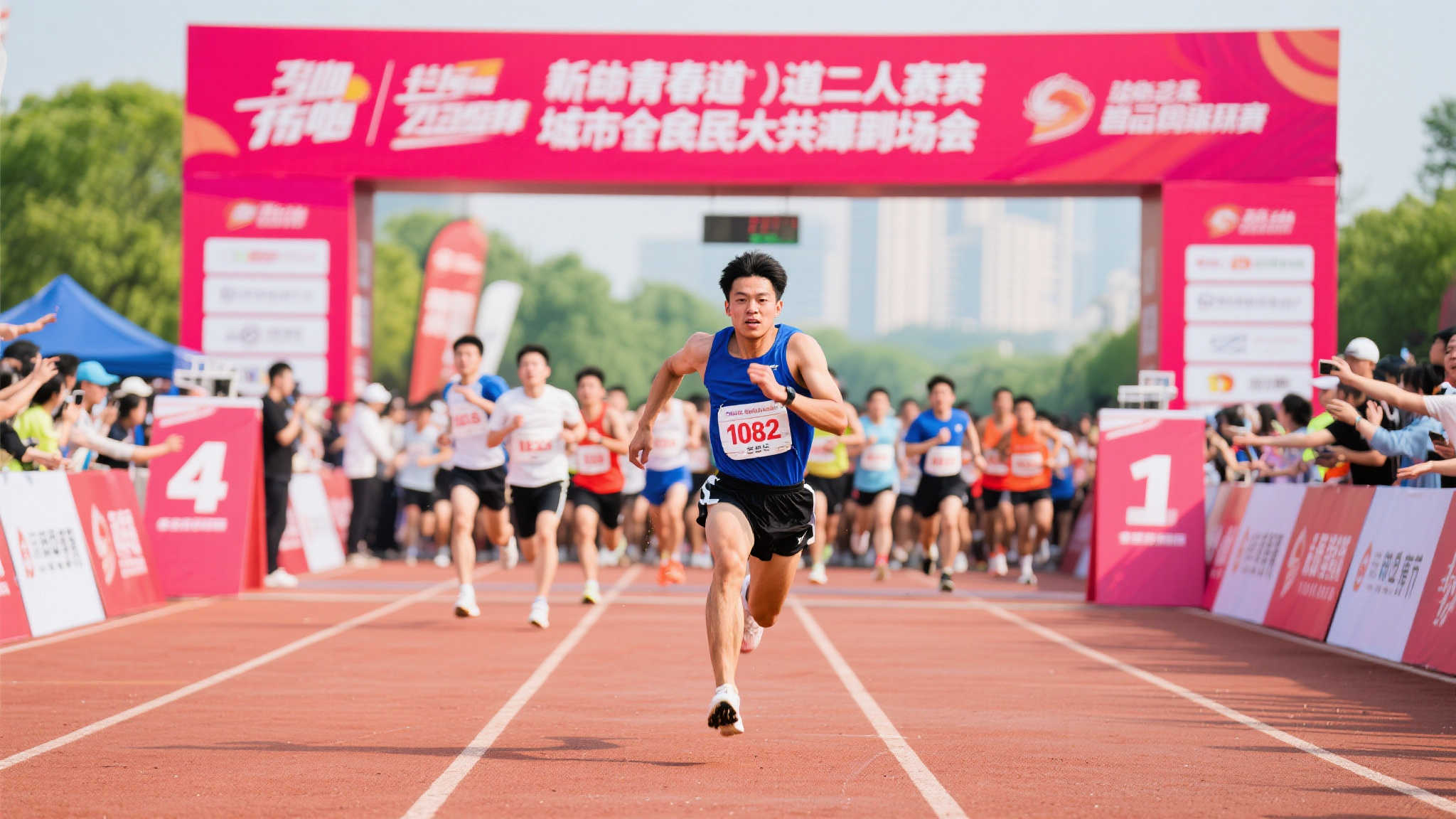 青春逐梦，汕头体彩助力田径赛场！