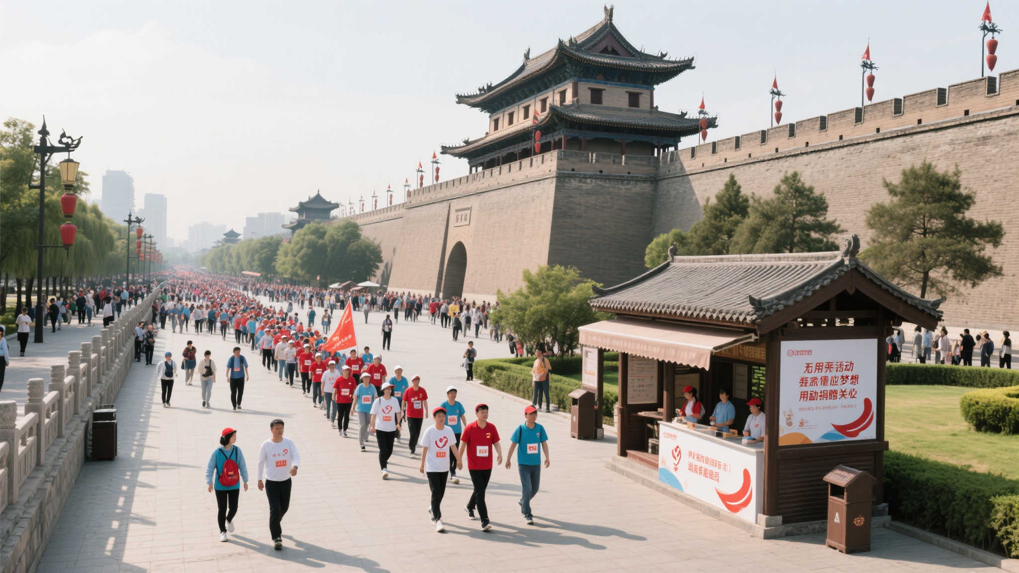 长安公益步履,爱心追梦同行 长安公益步履,爱心追梦同行